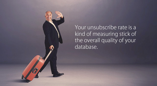 newsletter unsubscribe rate
