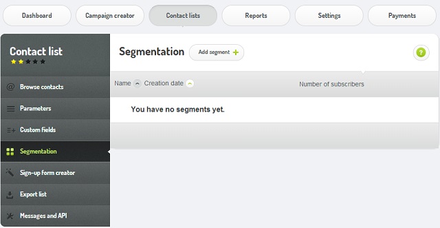 Segmentation