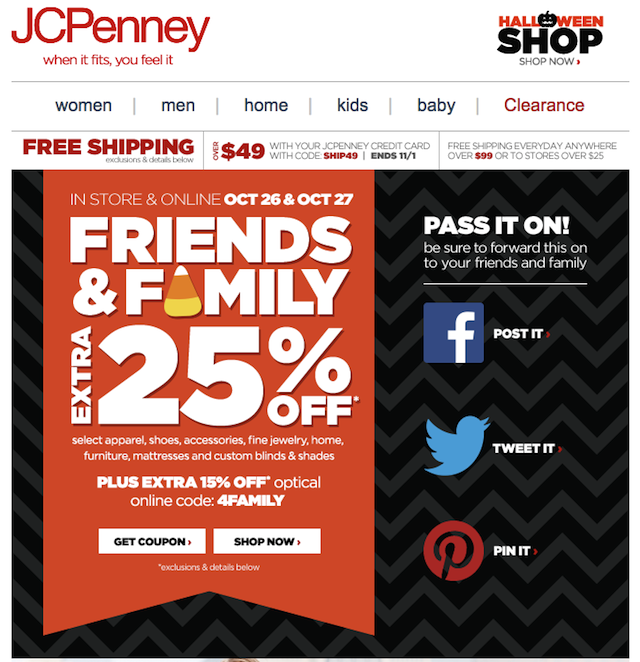 Newsletter JC Penny