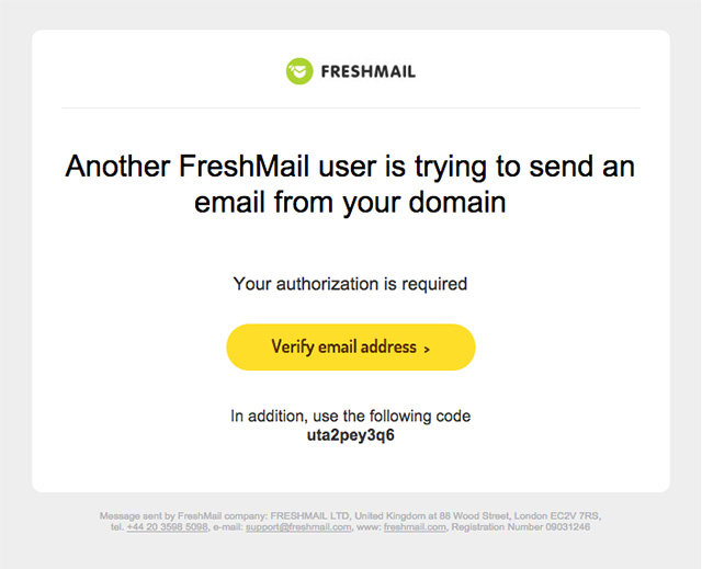 How To Verify Your Email Address Freshmail