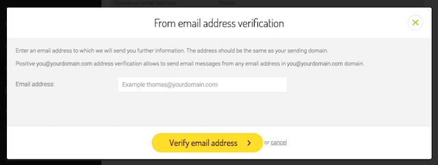 verifying email