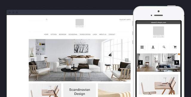 shoplo responsive web design