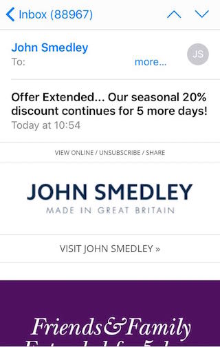 Newsletter: John Smedley