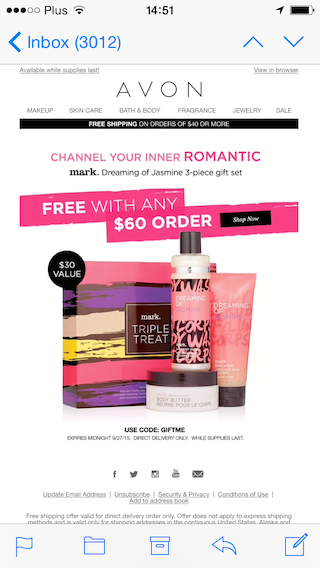 Newsletter: Avon