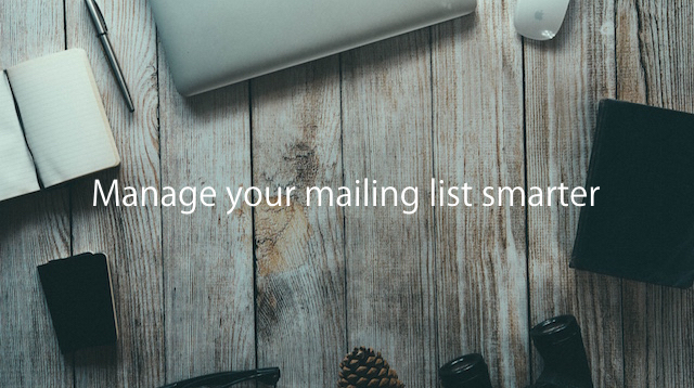 manage mailing list freshmail