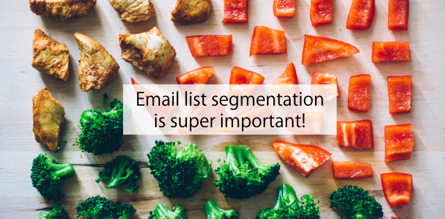 email list segmentation