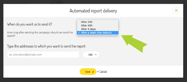 automated report delivery