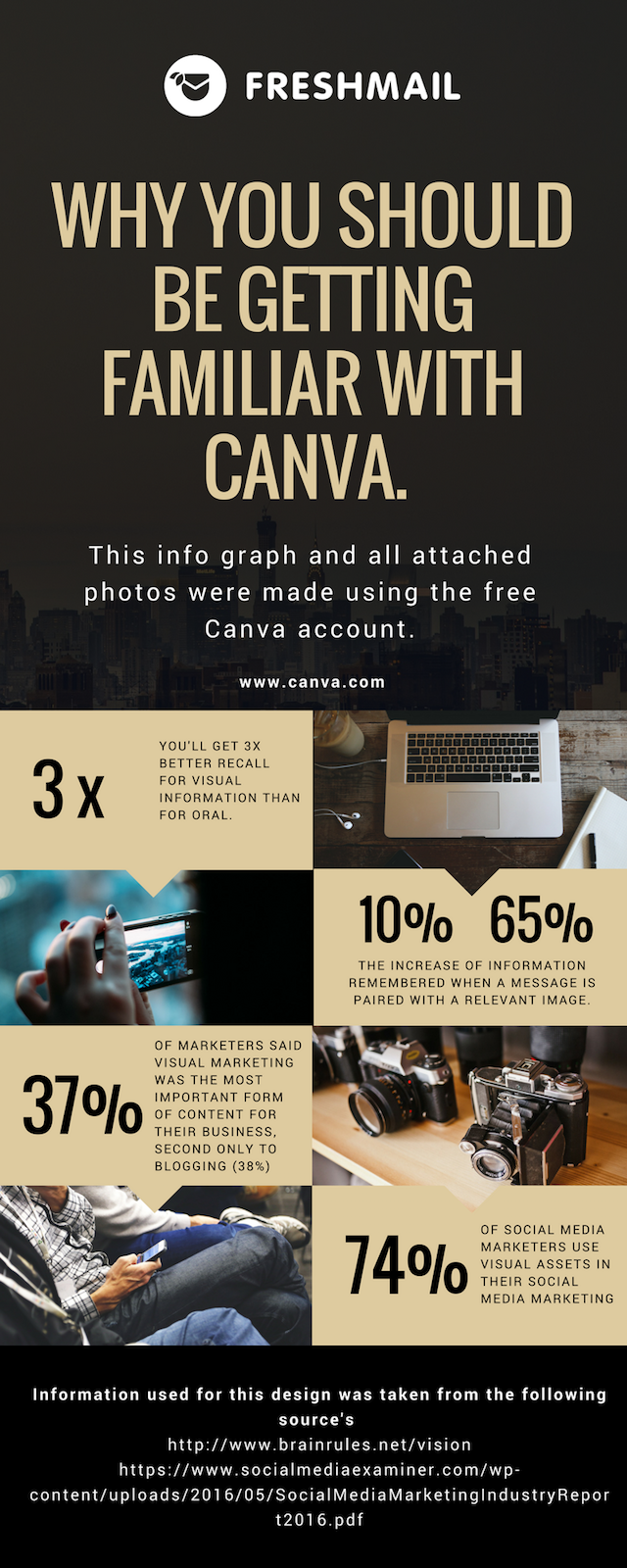 canva infographic