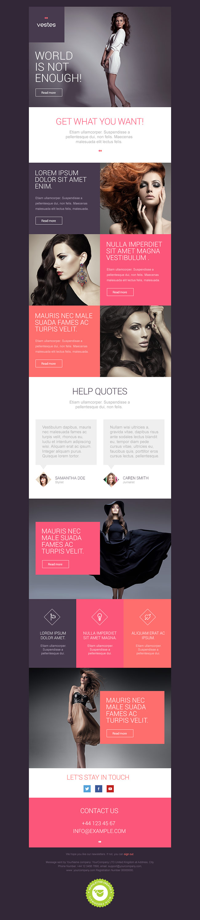 Free email templates download HTML PSD LaptrinhX