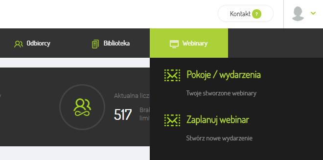 platforma do Webinarów we FreshMailu